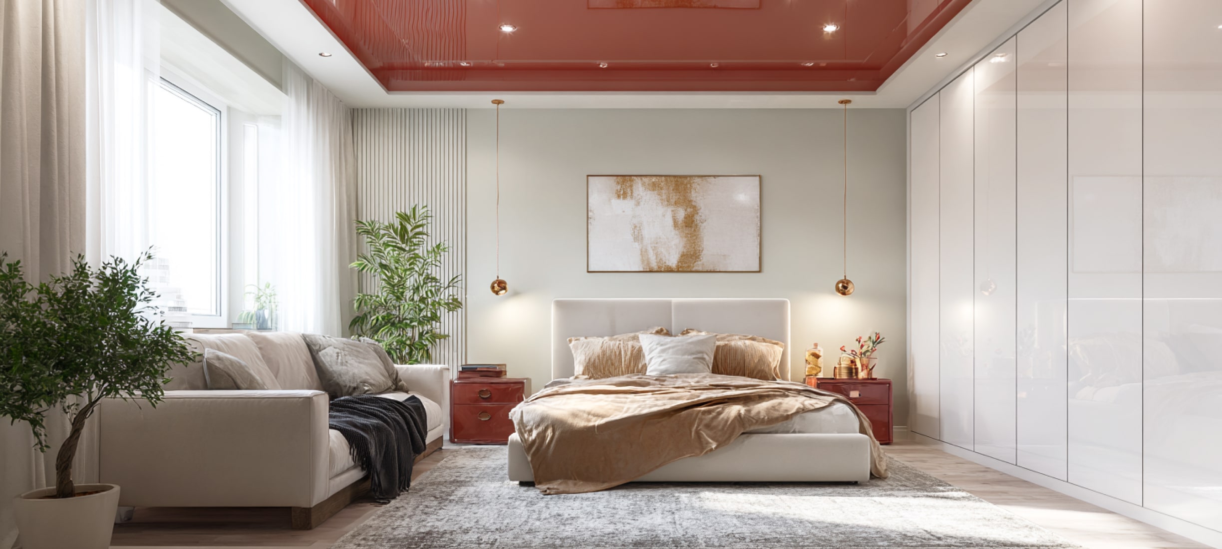 Как расположить светильники на натяжном потолке Как расположить светильники на натяжном потолке