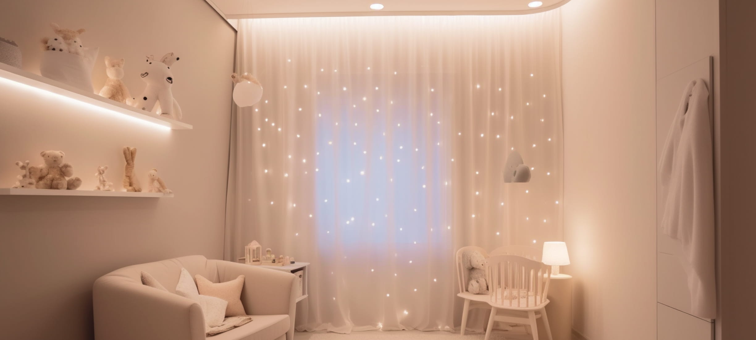 Парящий потолок в детской