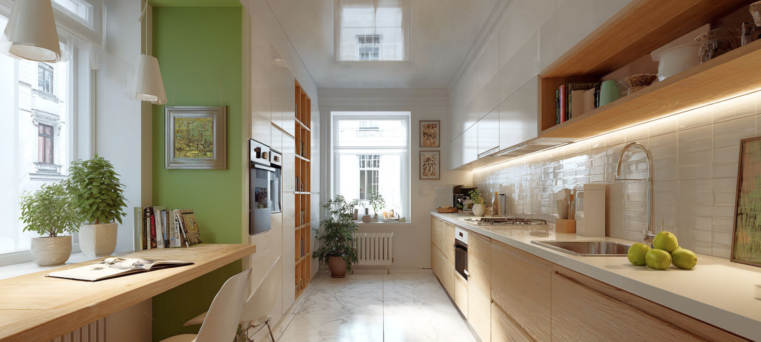 Плюсы использования натяжных потолков