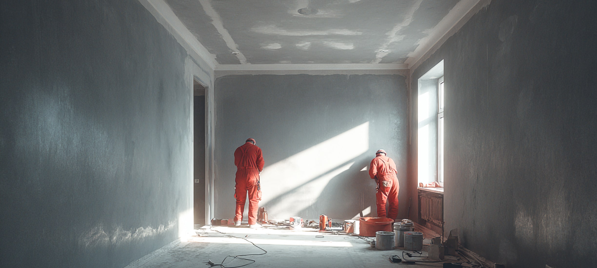 Что сначала делать: обои или натяжной потолок?